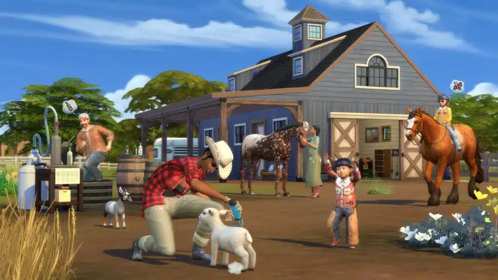 The Sims 4 Horse Ranch Free